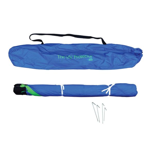 Shelta UV Protector Beach Tent Royal and Lime - Umbrella Beach