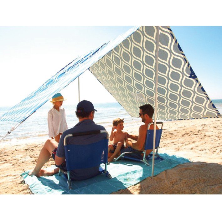 Sombrilla Beach Shelter Moroccan Blue - Umbrella Beach