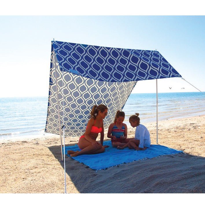 Sombrilla Beach Shelter Moroccan Blue - Umbrella Beach