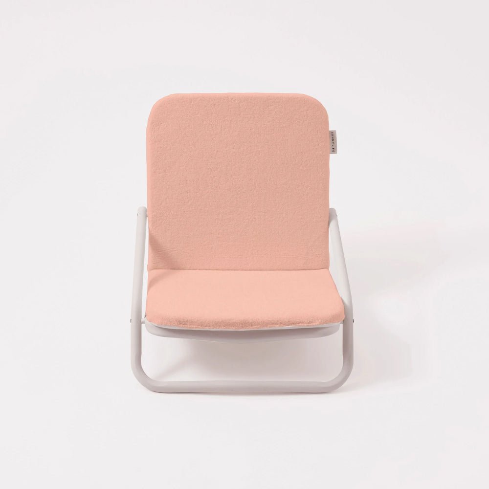 Sunnylife Cushioned Beach Chair Salmon - Umbrella Beach