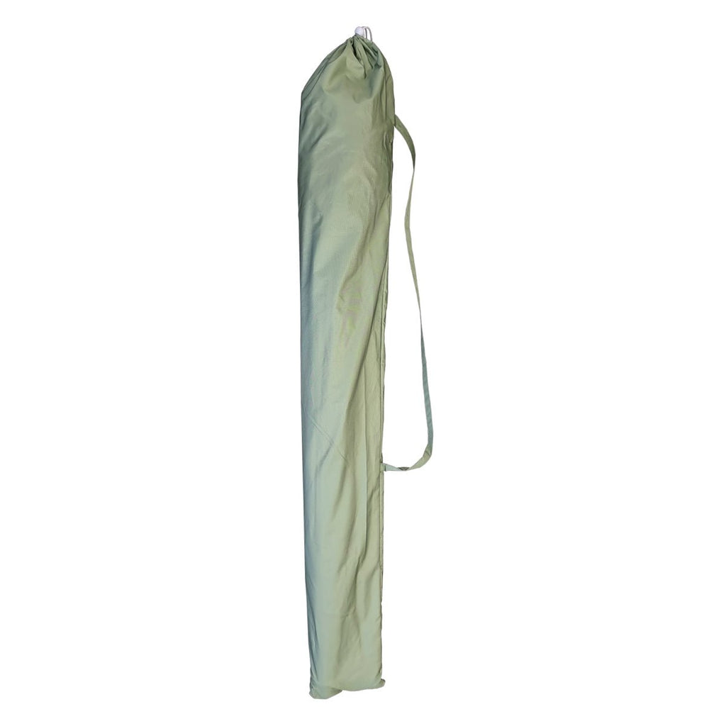 UPF50+ Avoca Vintage Fringe Beach Umbrella 220cm Seaspray - Umbrella Beach