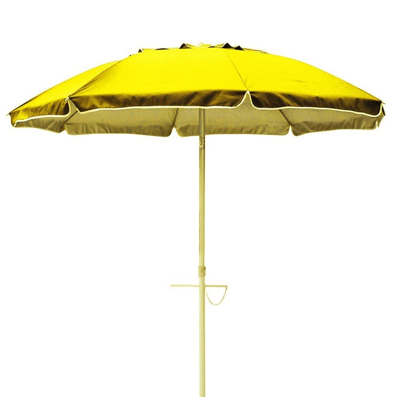 UPF50+ Beachcomber 210cm Yellow - Umbrella Beach