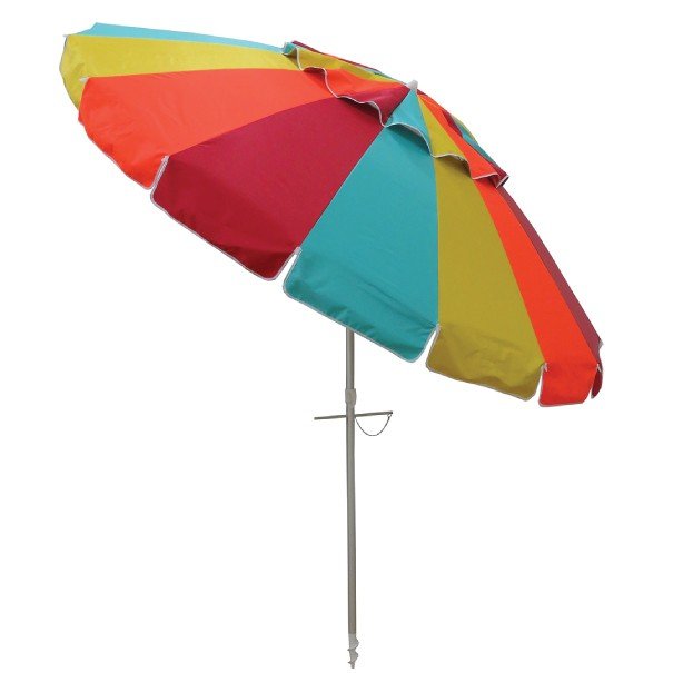 UPF50+ Masquerade 240cm Citrus - Umbrella Beach