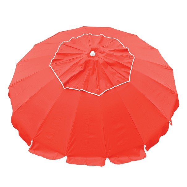 UPF50+ Maxibrella 240cm Fluro Orange - Umbrella Beach