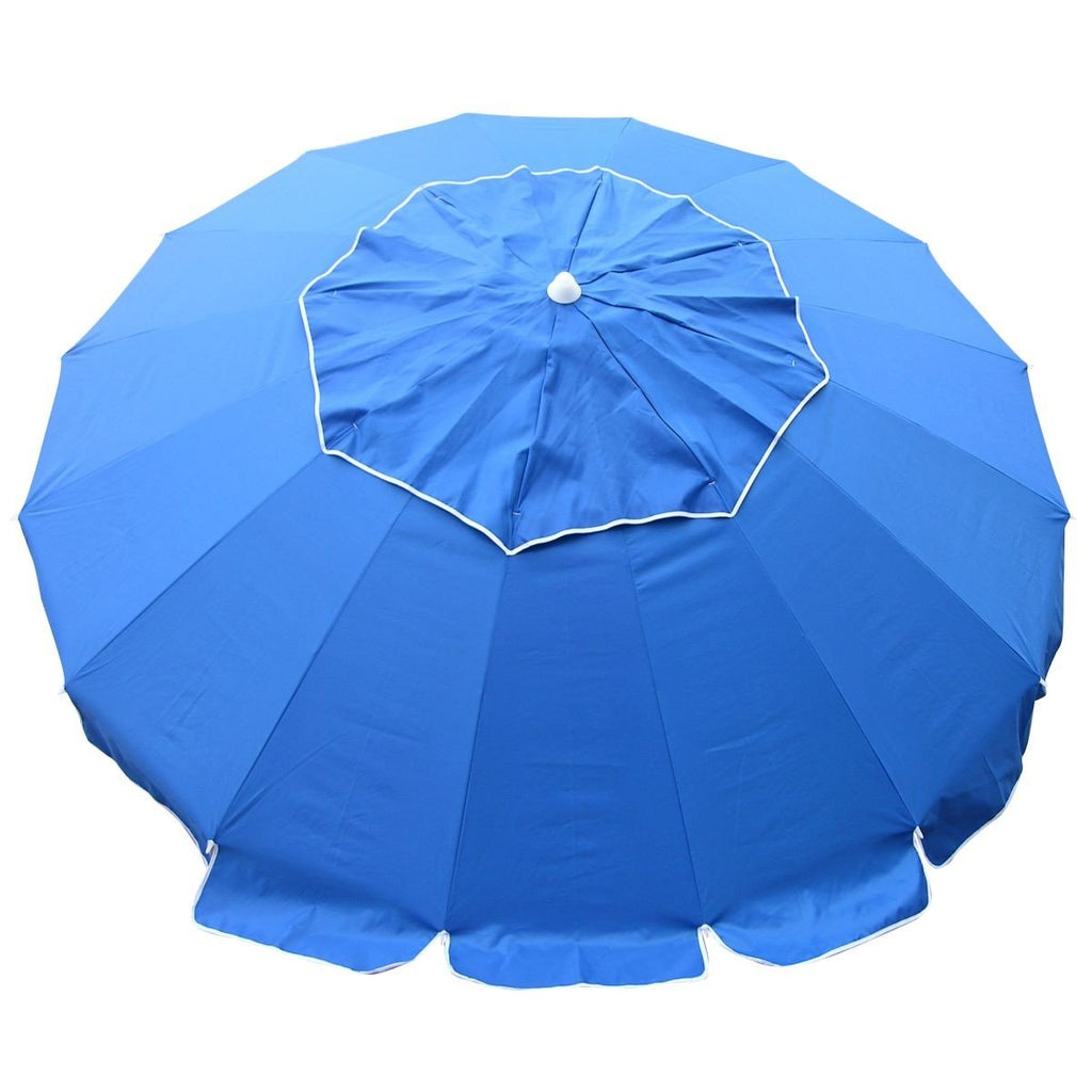 UPF50+ Maxibrella 240cm Royal Blue - Umbrella Beach