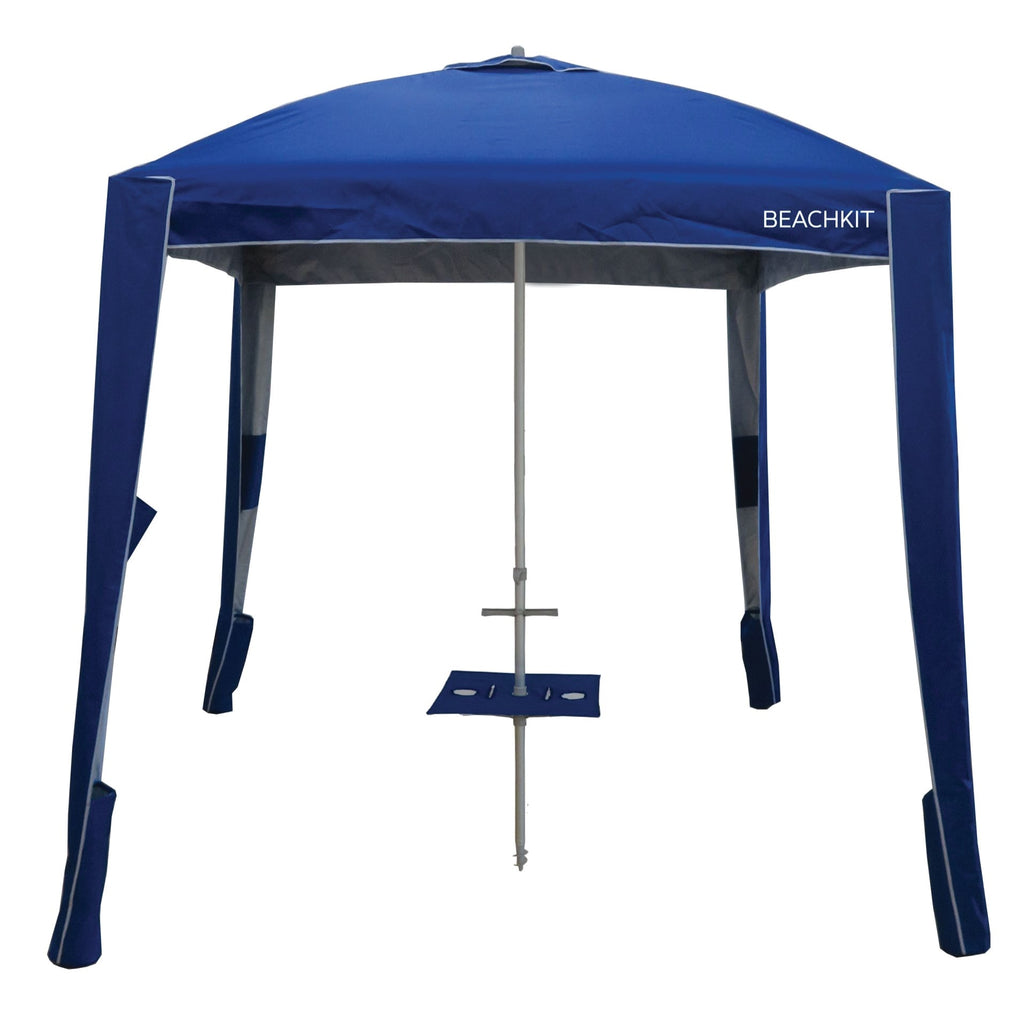 UPF50+ Ultimate Beach Cabana Navy Blue - Umbrella Beach