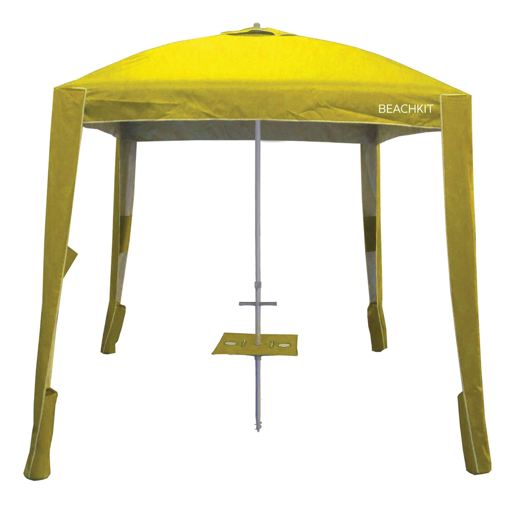 UPF50+ Ultimate Beach Cabana Yellow - Umbrella Beach