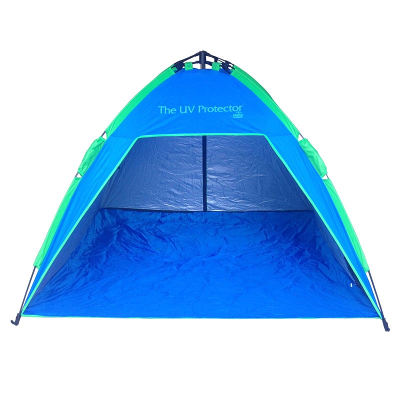 Shelta UV Protector Beach Tent Royal and Lime