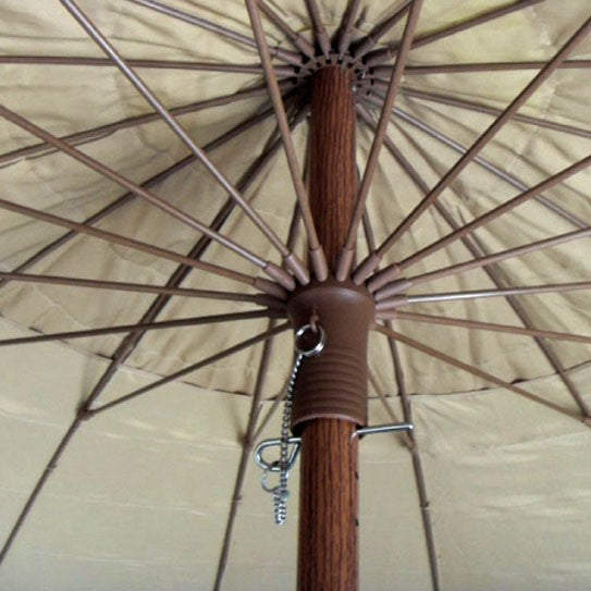 UPF50+ Hula Thatch Patio Umbrella 240cm
