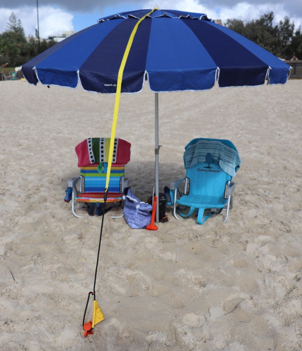 Brella Brace Beach Umbrella Securing System - Australian Made - Umbrella Beach