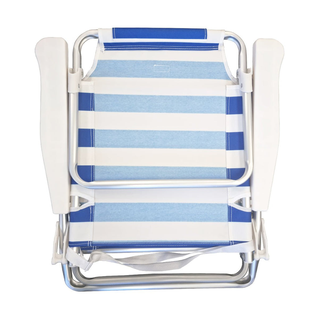 Shelta Kirra Striped Aluminium Beach Chair - Umbrella Beach