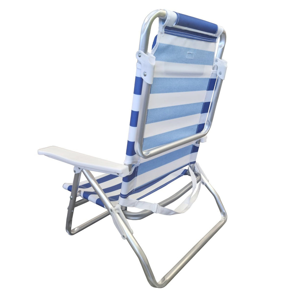 Shelta Kirra Striped Aluminium Beach Chair - Umbrella Beach