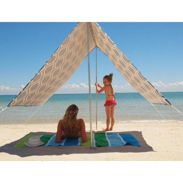 Sombrilla Beach Shelter Moroccan Blue - Umbrella Beach