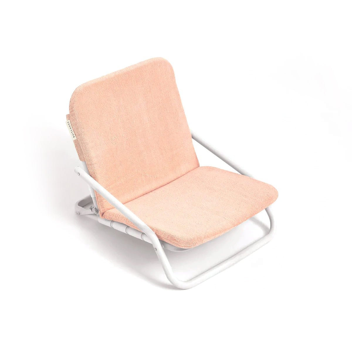 SUNNYLIFE Cushioned Beach Chair Salmon SUNNYLIFE Cushioned Beach Chair Salmon