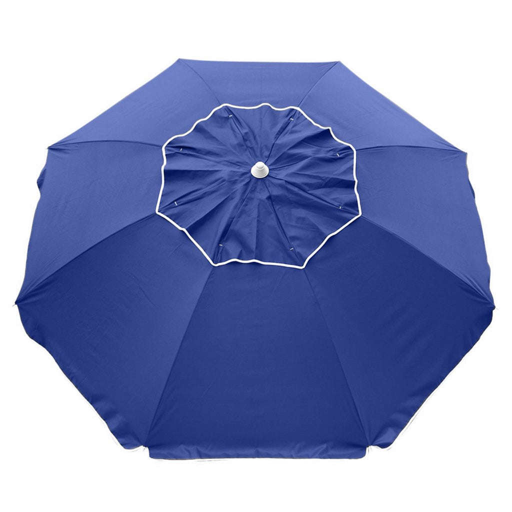 UPF50+ Beachcomber 210cm Navy Blue - Umbrella Beach