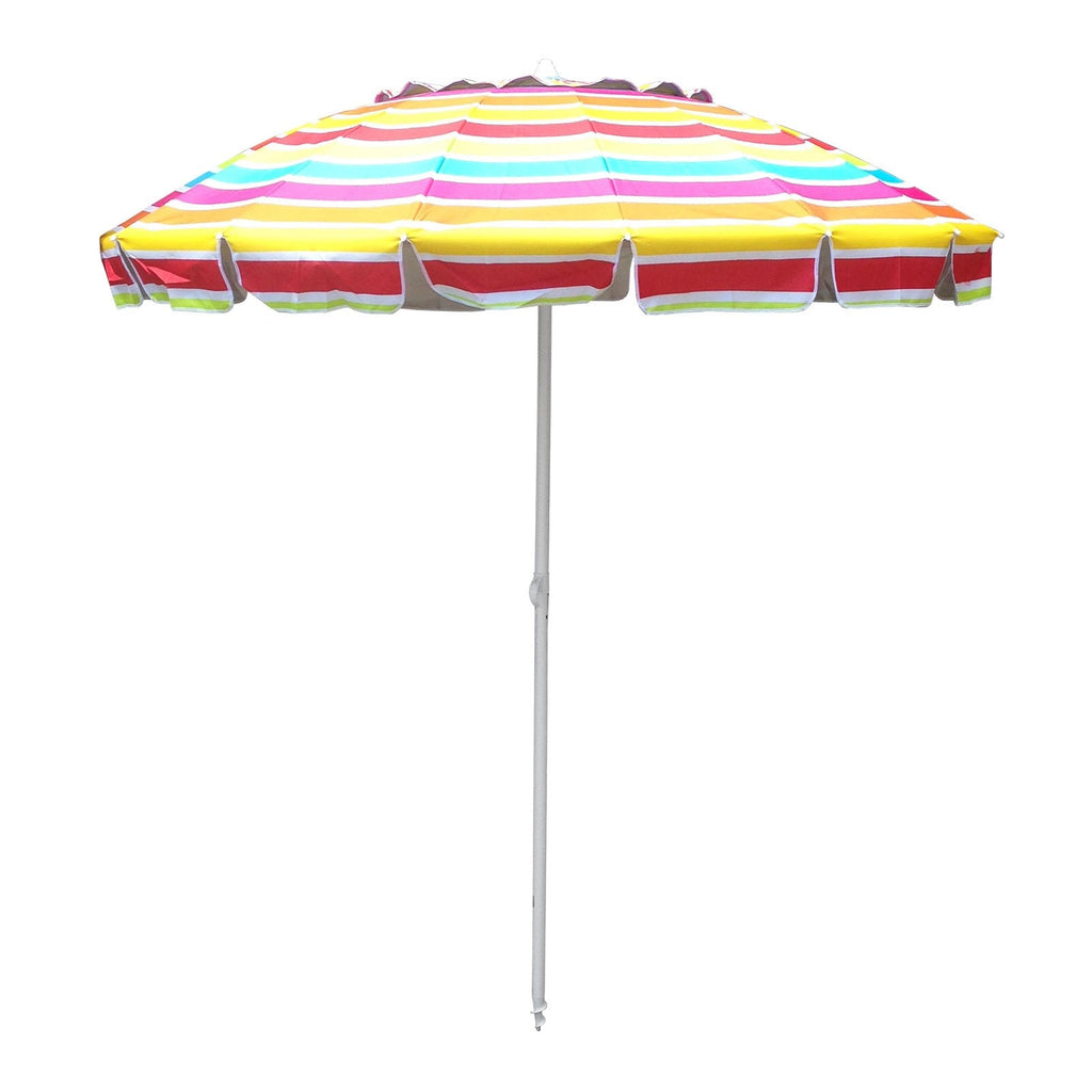 UPF50+ Manly 220cm Multi Stripes - Umbrella Beach