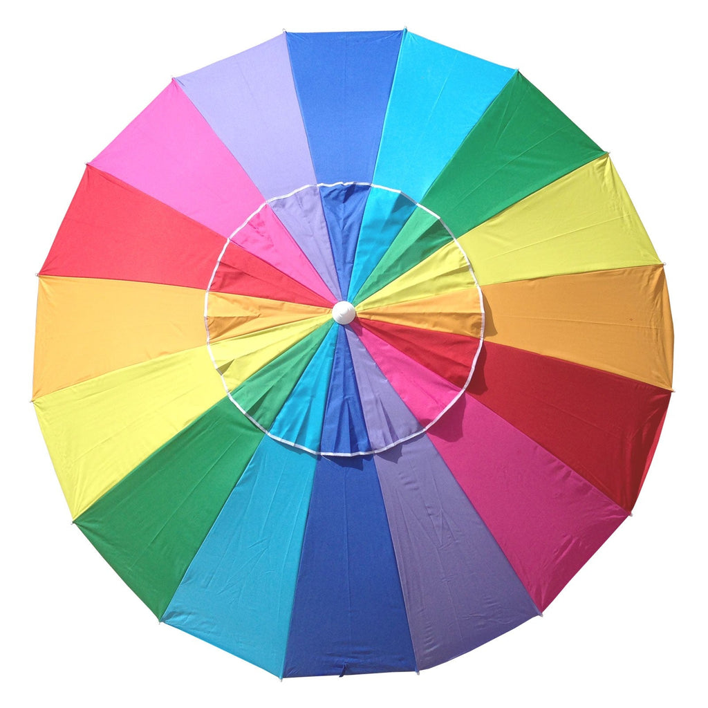 UPF50+ Manly 220cm Rainbow - Umbrella Beach