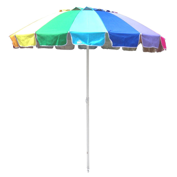 UPF50+ Manly 220cm Rainbow - Umbrella Beach