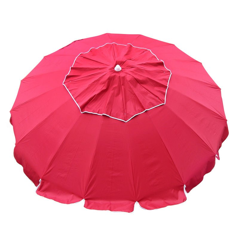 UPF50+ Maxibrella 240cm Red - Umbrella Beach