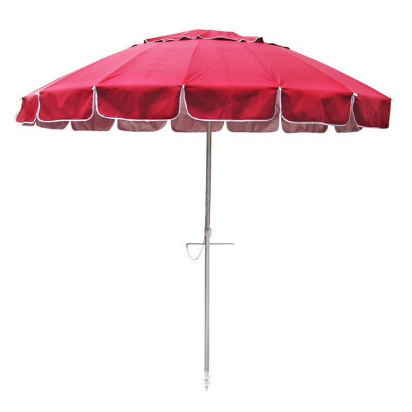 UPF50+ Maxibrella 240cm Red - Umbrella Beach