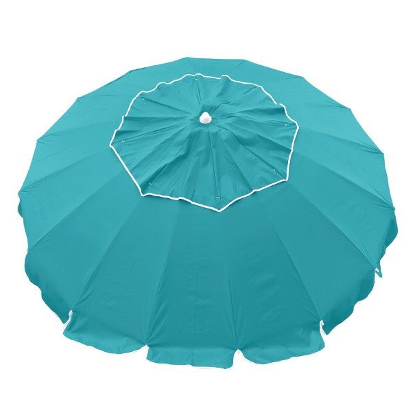 UPF50+ Maxibrella 240cm Turquoise - Umbrella Beach