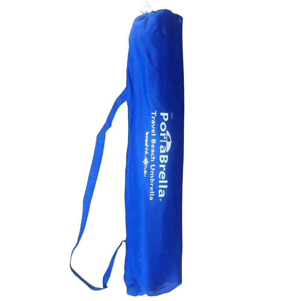 UPF50+ Portabrella 195cm Royal Blue - Umbrella Beach