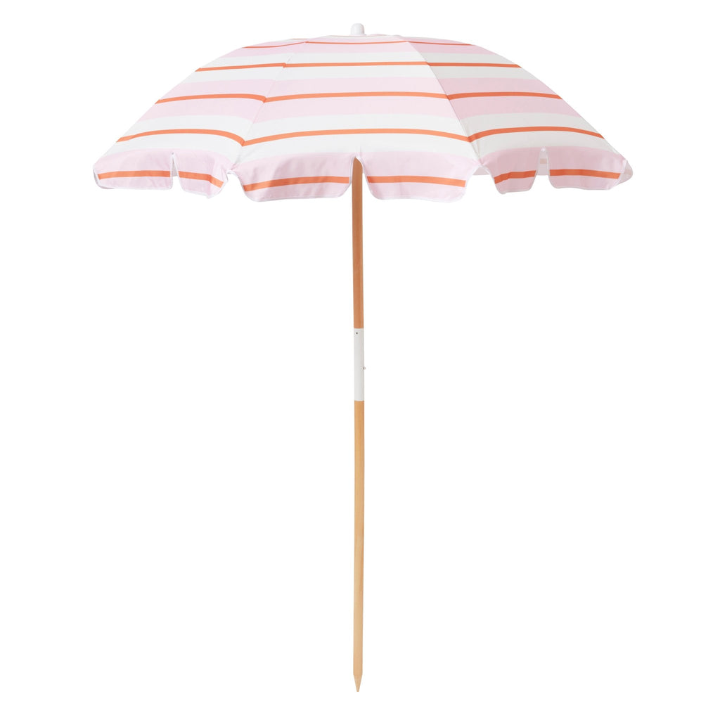 UPF50 Sunnylife 150cm Strawberry Sorbet Beach Umbrella - Umbrella Beach