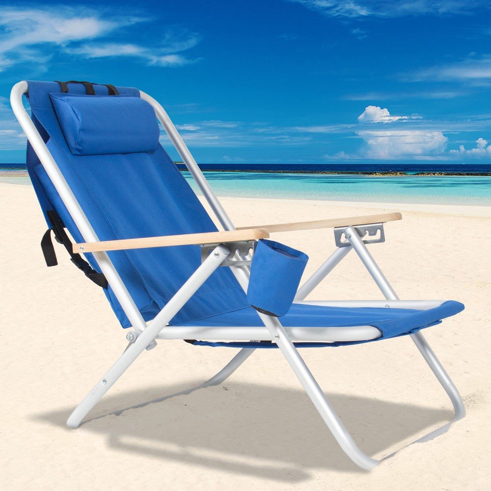 Wearever Backpack Beach Chair Royal - Umbrella Beach