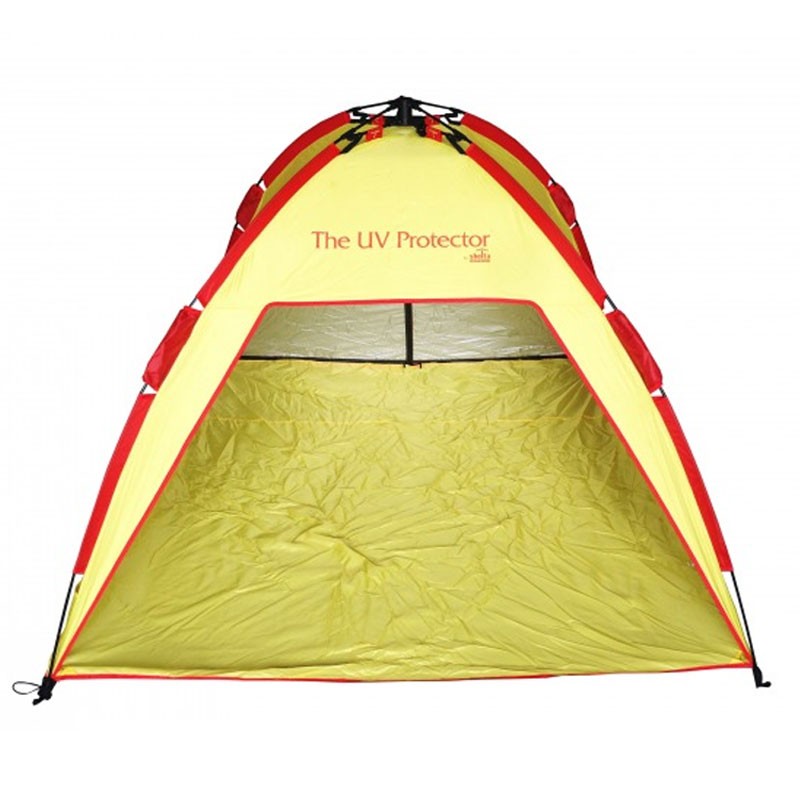 Shelta UV Protector Beach Tent Yellow and Red