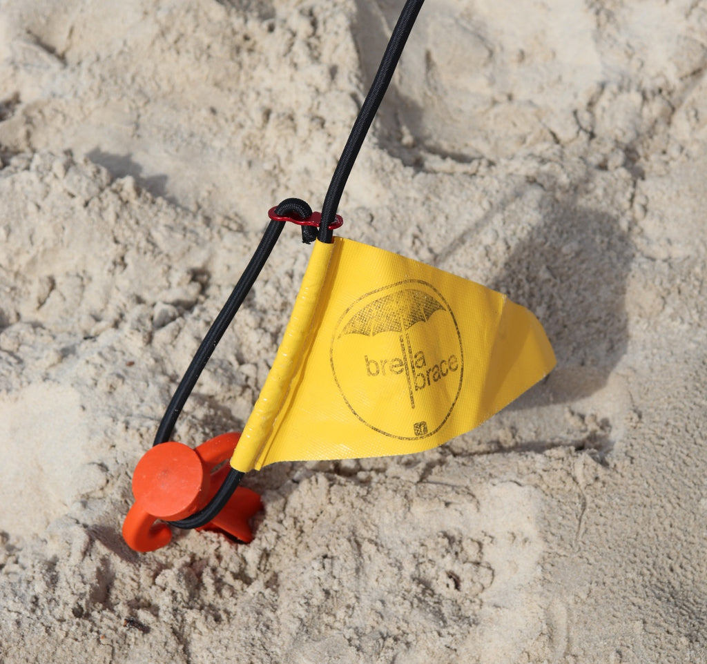 Brella Brace Beach Umbrella Securing System - Australian Made