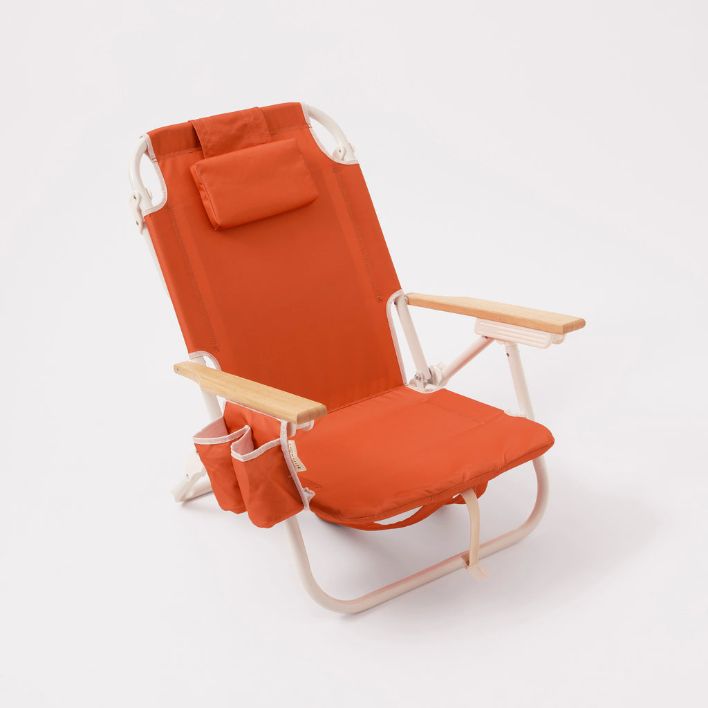 Sunnylife Deluxe Beach Chair Terracotta - COMING OCT 2023